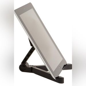 Foldable iPad stand - amazon basics - black - like new